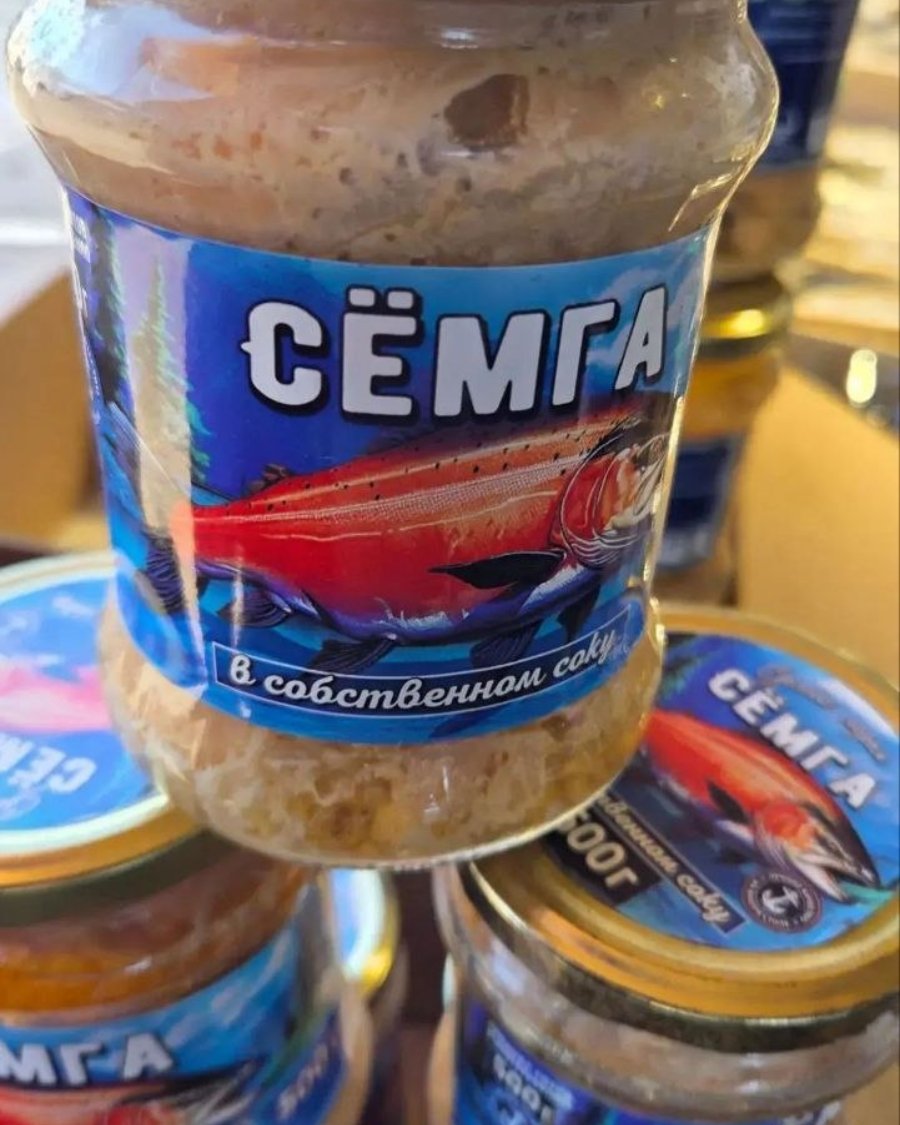 Сёмга в собственном соку